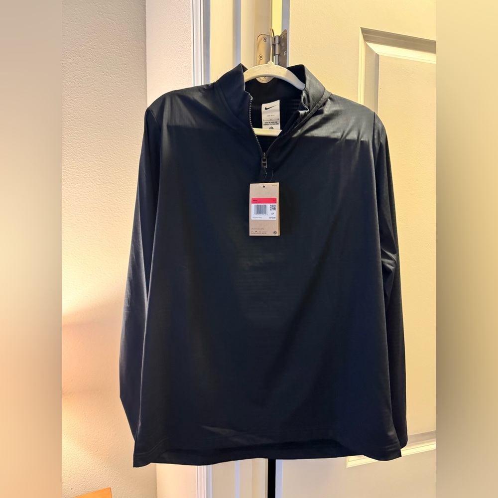 Men’s long sleeve Nike dry fit black Large